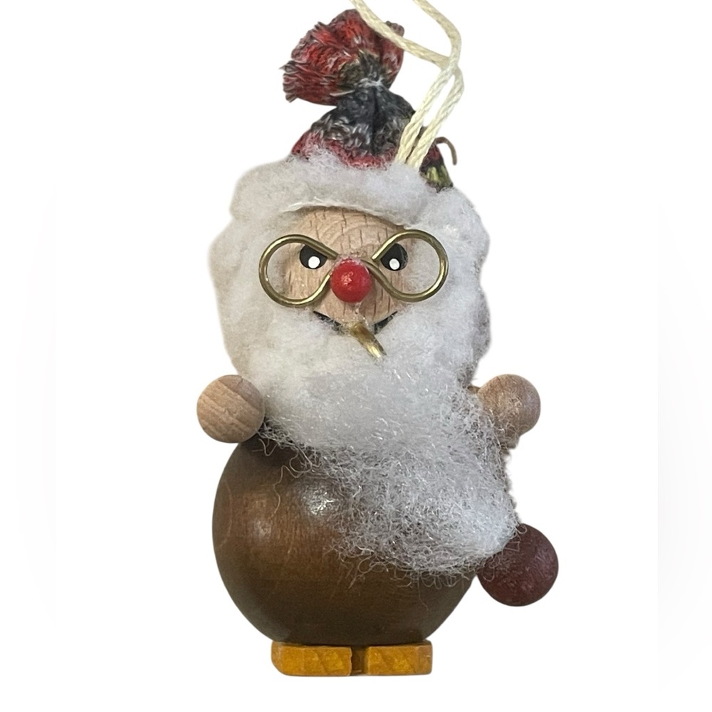 Authentic Steinbach Grandpa Wooden Ornament Handmade in Germany Hard To Find